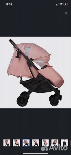 Прогулочная коляска Compatto Pink