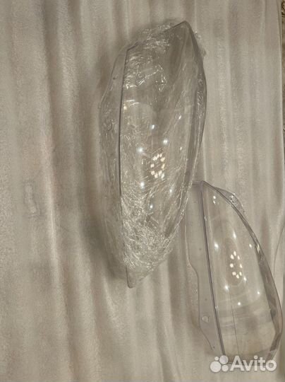 Стекла фар правое левое Mercedes w221 рестайлинг