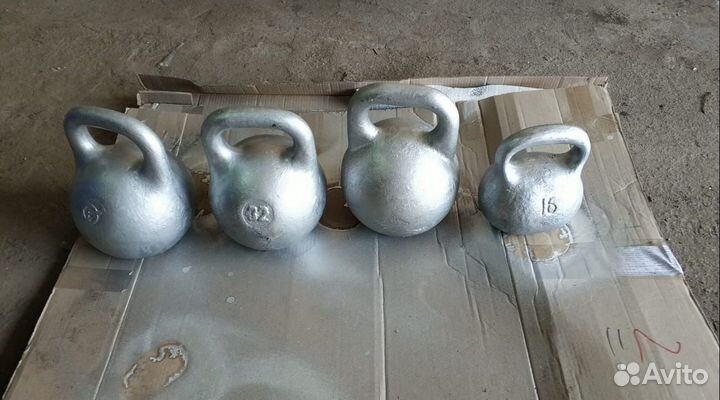 Гиря: 16кг, 32 кг