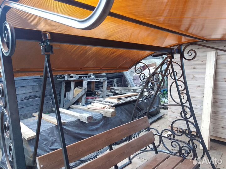 Садовые качели на подшипниках