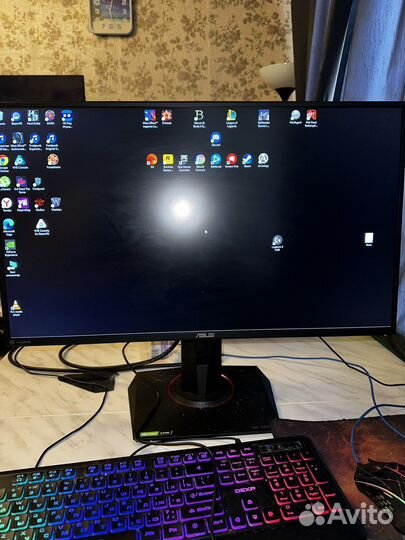 Игровой монитор 27 дюймов Asus