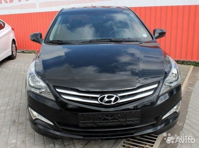 Капот на Хендай Солярис 2015- рестайлинг в цвет