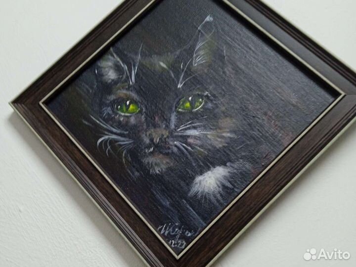 Картина, кот