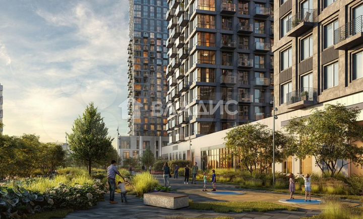 1-к. квартира, 40,6 м², 6/9 эт.