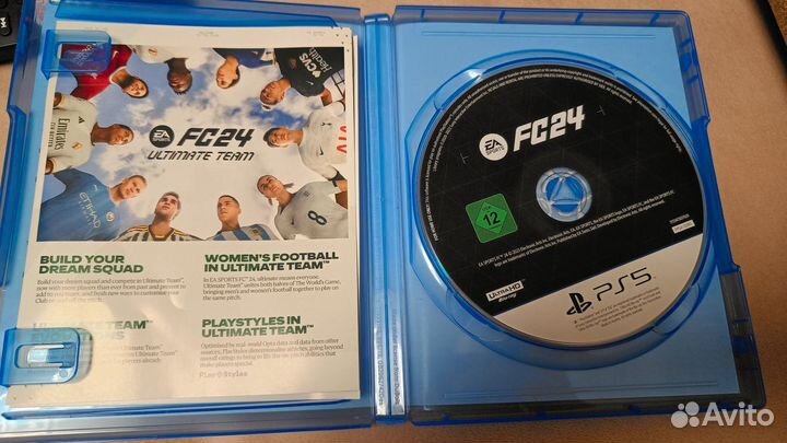 Fifa 2024 ps5 диск