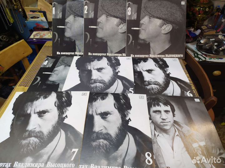 Виниловые пластинки Высоцкий и др. СССР