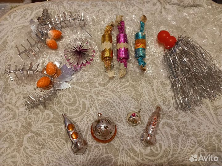 Елочные игрушки СССР