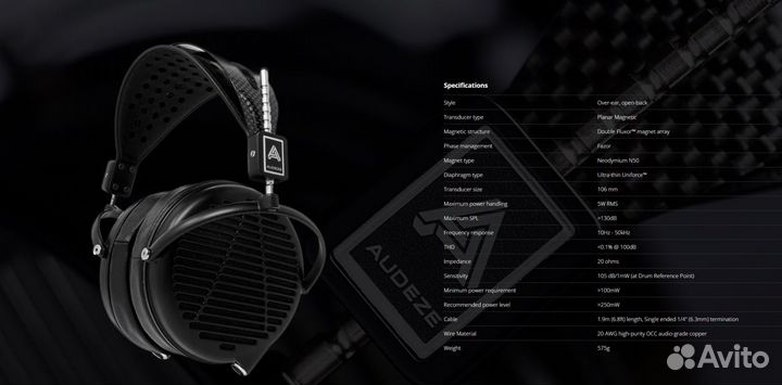 High End наушники Audeze LCD-MX4