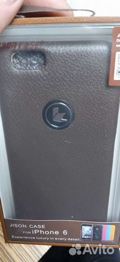 Кожаный чехол iPhone 6