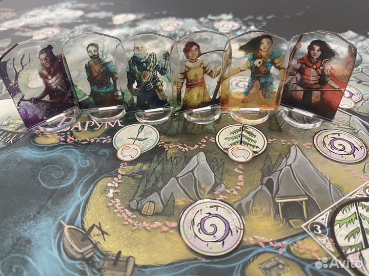 Акриловые стенды для настольной игры Зверь (Beast)