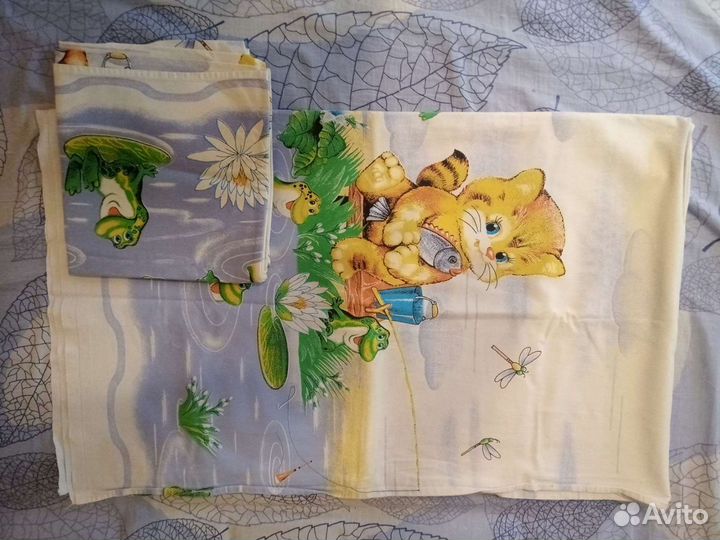 Комплект постельного белья в детскую кроватку