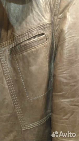 Дубленка натуральная кожа