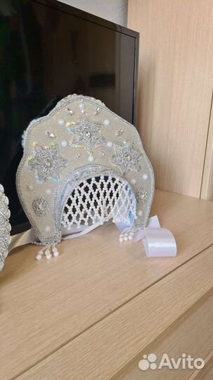 Кокошник для Снегурочки