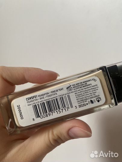 NYX can't stop won't stop 01. Тональный крем NYX