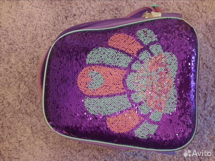 Рюкзак школьный с пайетками