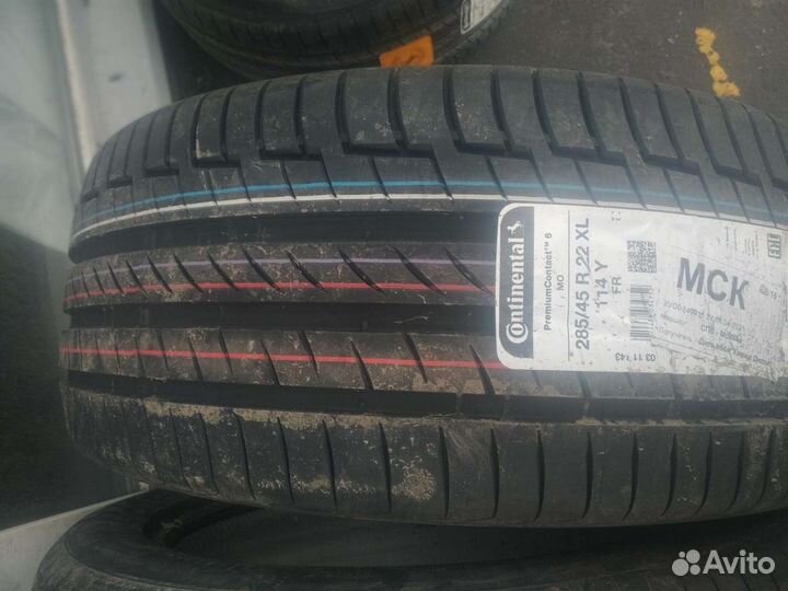Continental PremiumContact 6 285/45 R22