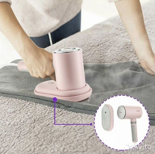 Отпариватель Kitfort кт-977, персиковый