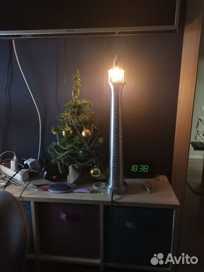 Светильник настольный винтаж