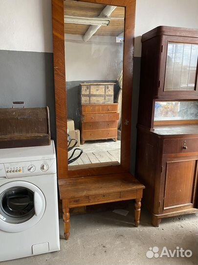 Зеркало с консолью старинное