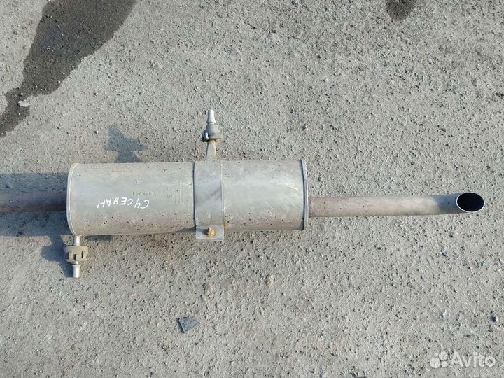 Глушитель citroen c4 седан