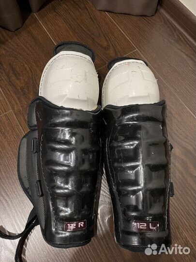 Щитки хоккейные, шлем хоккейный