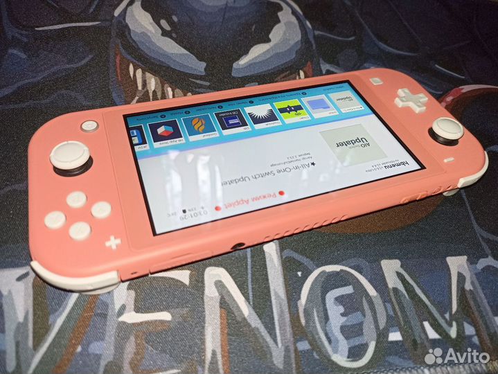 Nintendo switch lite прошитая чип 96gb