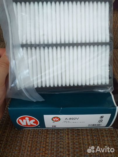 Воздушный фильтр VIC A-892V на Хонда Фрид