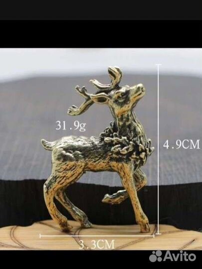 Новая миниатюрная фигурка Олень