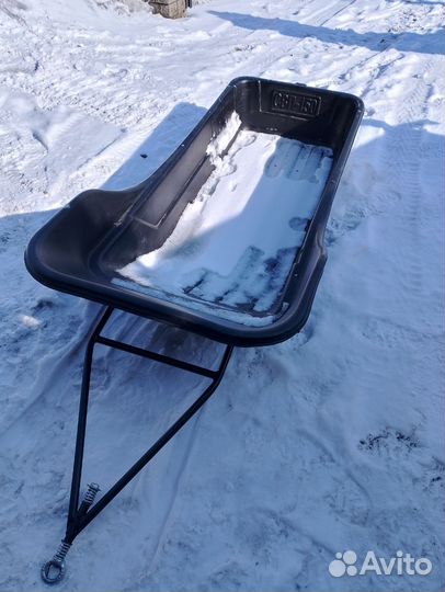 Сани для снегохода