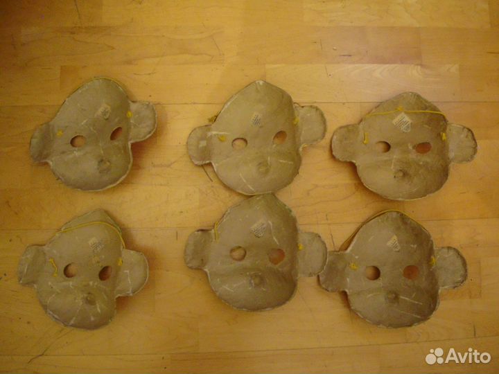 Новогодние маски СССР