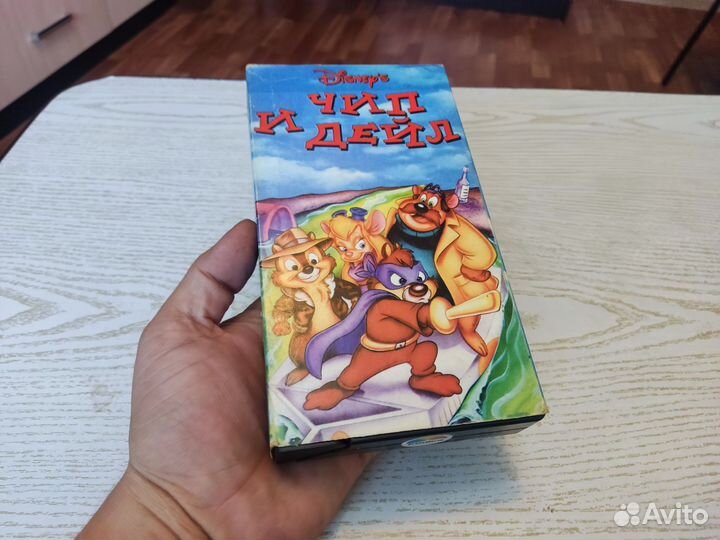 Видеокассета VHS чип И дейл