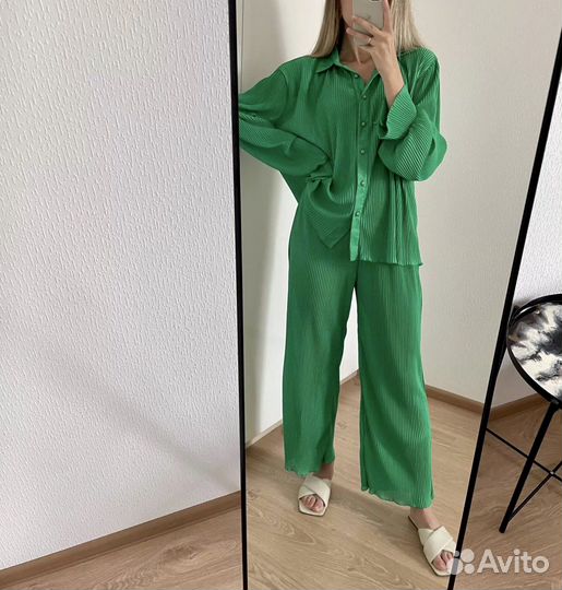 Плиссированный костюм