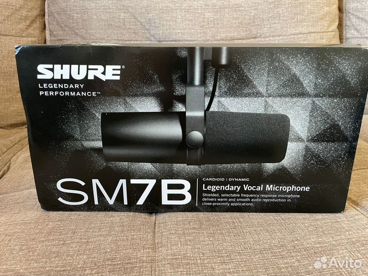 Shure SM7B микрофон студийный