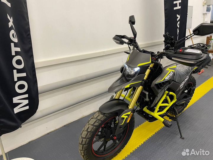 Мотоцикл Rockot Hound 250 (черный/желтый)
