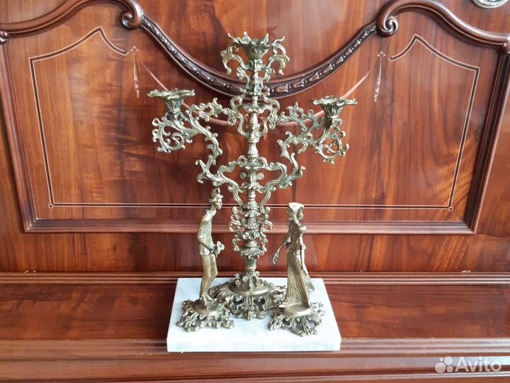 Бронзовый Подсвечник