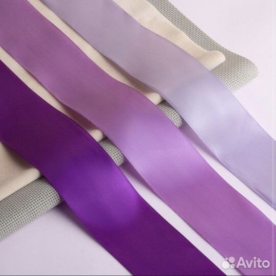 Набор атласных лент