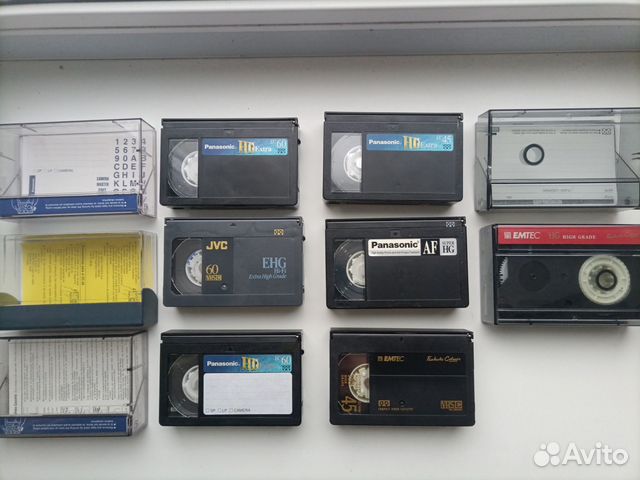 Кассеты VHS-C,Video8/Hi8,MiniDV купить в Тюмени с доставкой ...