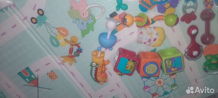 Игрушки пакетом от 0