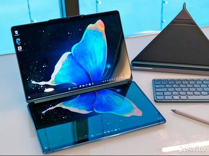 Ноутбук Lenovo Yoga 9i Dual I7-1355U 2 экрана 2.8k