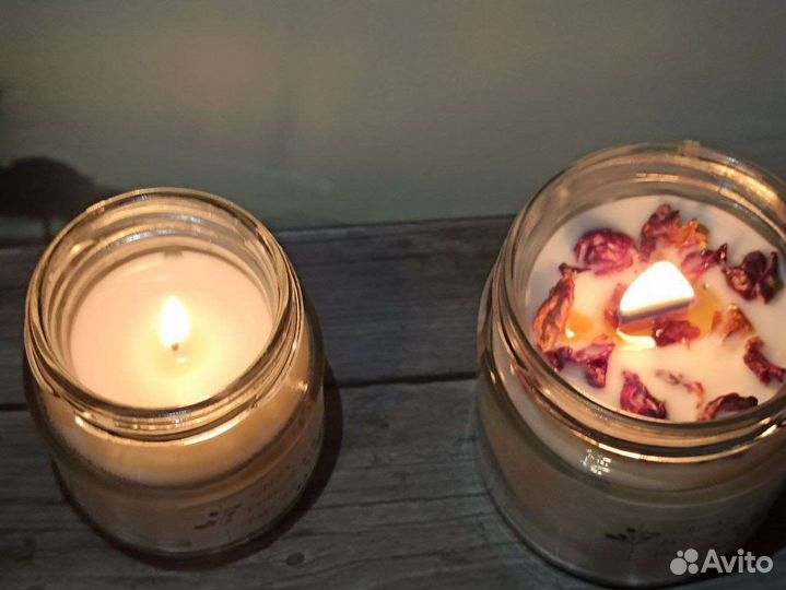 Свечи ручной работы на подарок