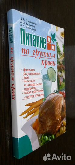 Питание по группам крови