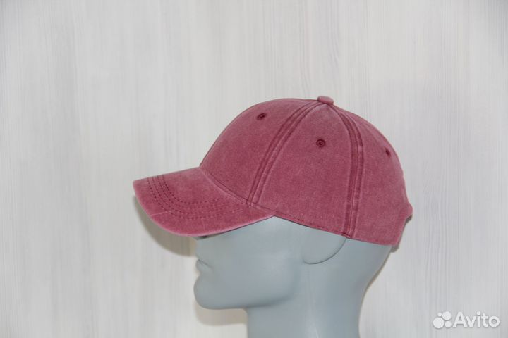 Кепки бейсболки без надписей