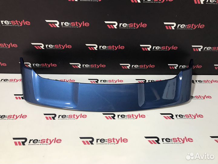 Спойлер Mitsubishi Lancer X 07-16г Синий