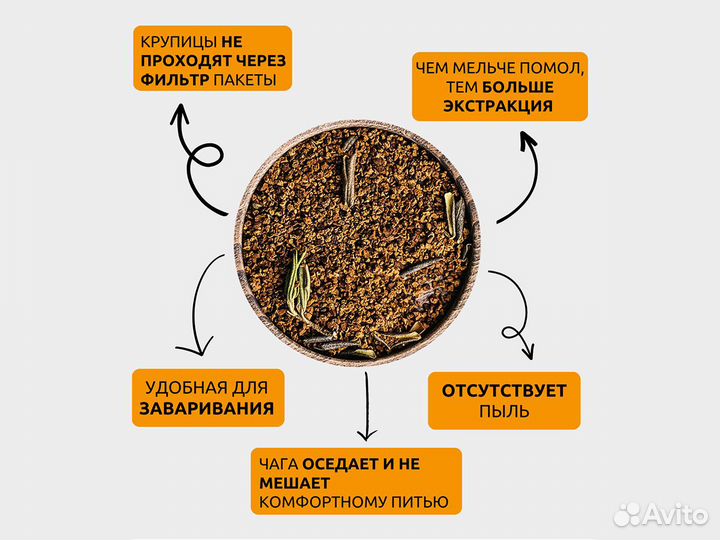 Чага-чай в ассортименте