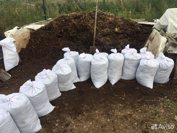 Навоз, Торф, Песок, Перегной, Почва Зола