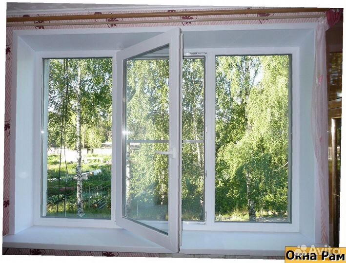 Пластиковые окна в деревянный дом