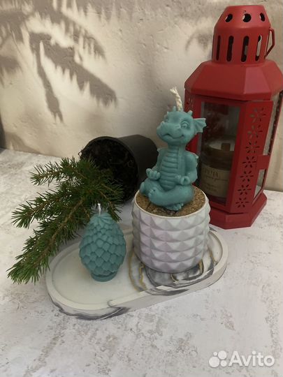 Свечи ручной работы из пчелиного воска