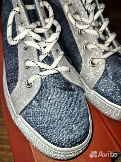 Кеды кроссовки полуботинки женские