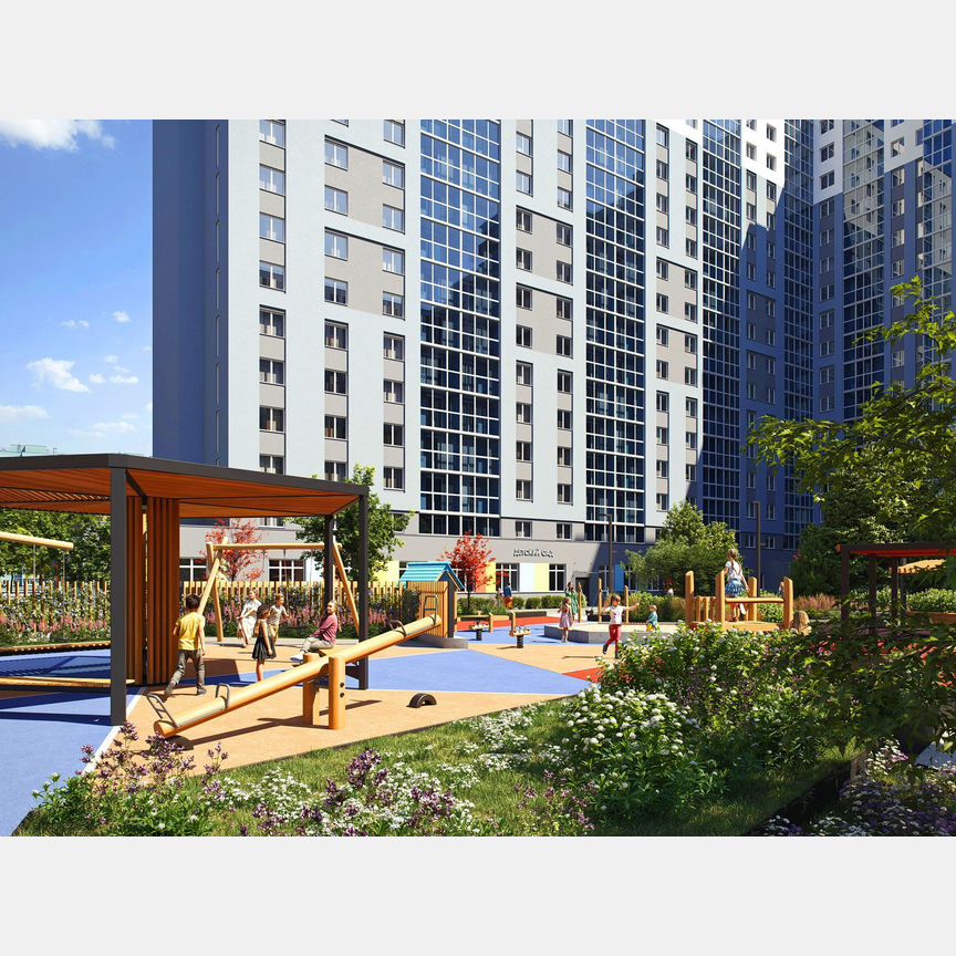 1-к. квартира, 35,1 м², 17/19 эт.