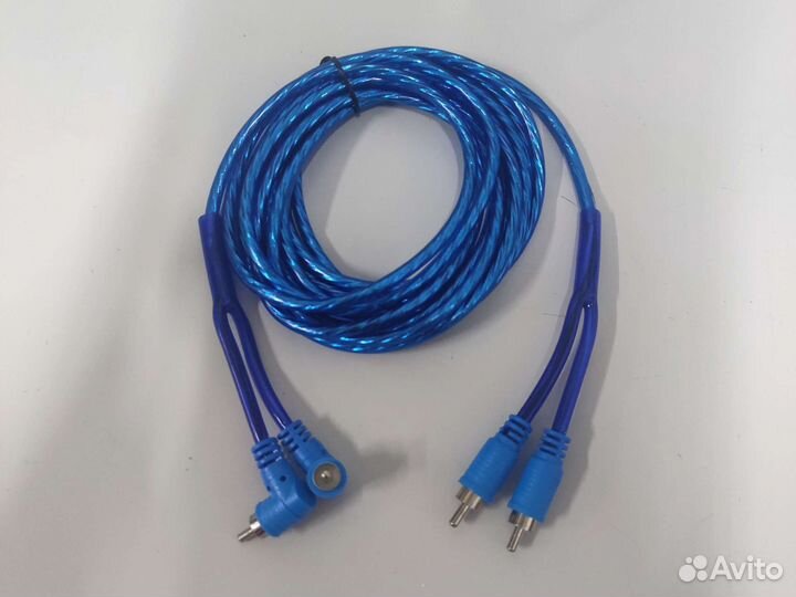 Кабель межблочный 2RCA-2RCA, 5 метров